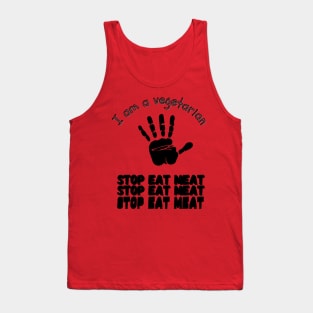 I am a vegetarian Tank Top